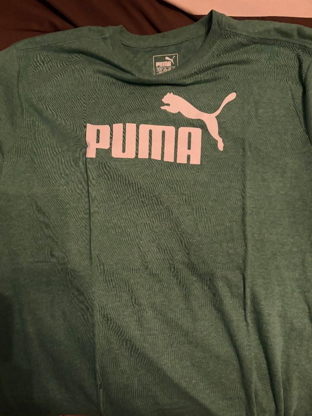 Vintage Puma tshirt Green - size XL